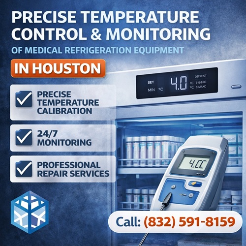 Medical Refrigeration Temperature Control Houston
